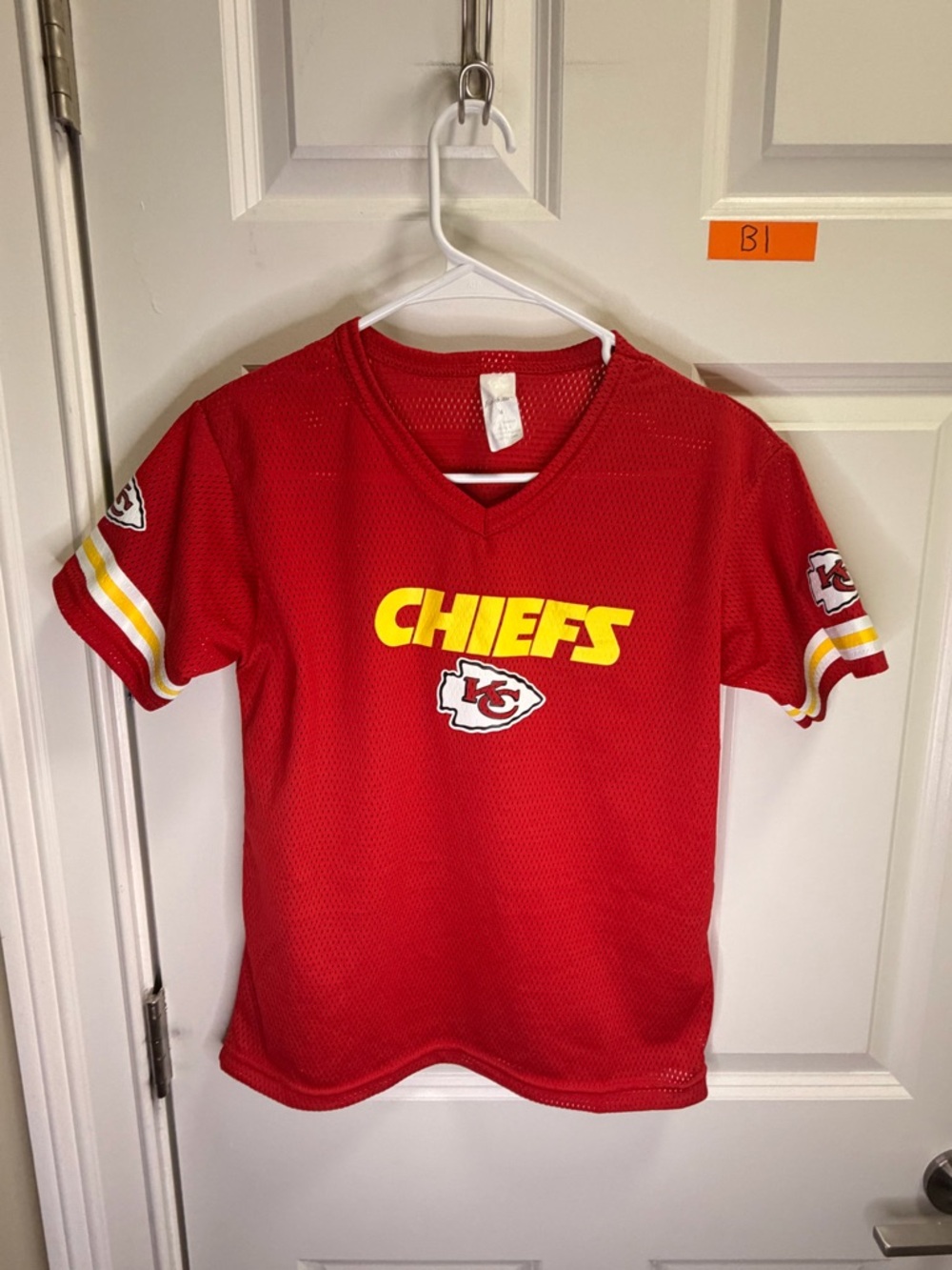 Vintage Youth Boys Franklin Kansas City Chiefs NFL Jersey